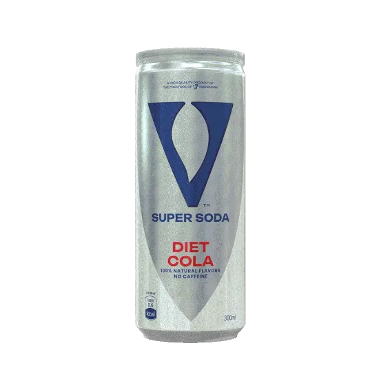 V Cola Diet Soft Drink - 300ml - مشروب غازي في كولا دايت - 300 مل