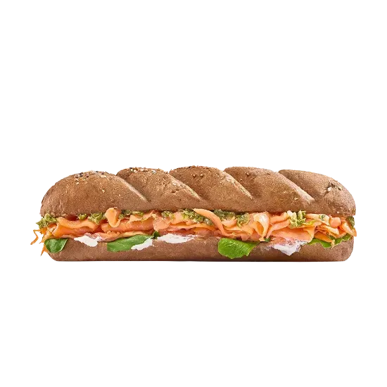 Smoked Salmon Sandwich - ساندوتش سالمون مدخن